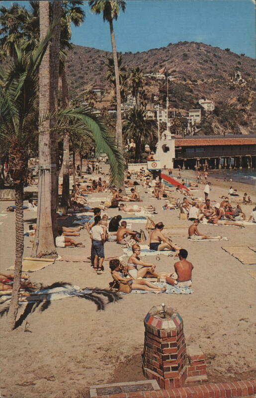 Crescent Avenue Beach, Avalon Bay, Catalina Island California