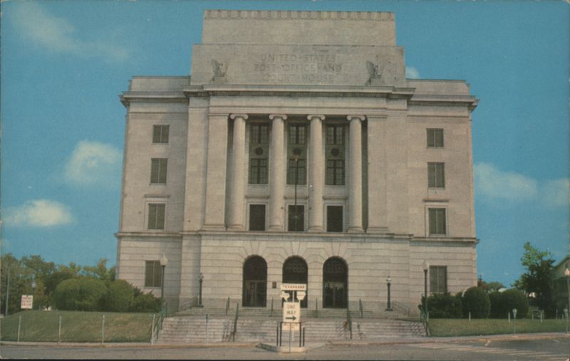US Post Office & Courthouse, Texarkana, TX-AR State Line Texas
