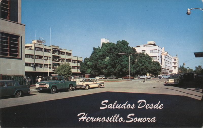 Downtown Hermosillo, Hotel San Alberto, Sonora, Mexico