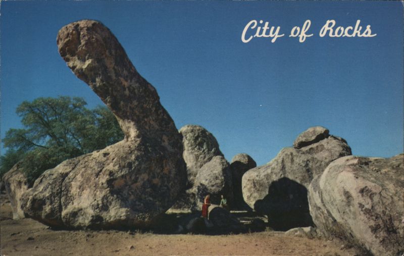 City of Rocks, Famous Dinosaur Rock, New Mexico GEORGE W. THOMPSON