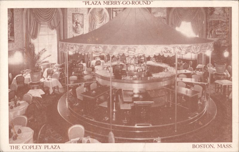 Plaza Merry-Go-Round, The Copley Plaza Boston Massachusetts