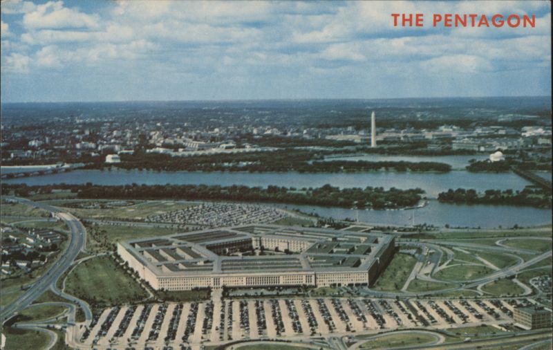 The Pentagon, Washington D.C. Aerial View District of Columbia