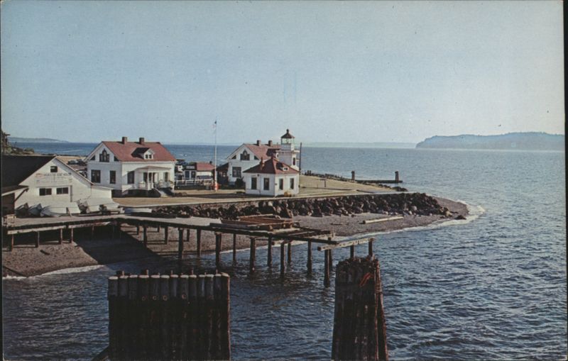 Famous Lighthouse Mukilteo Washington Pat O'Malley
