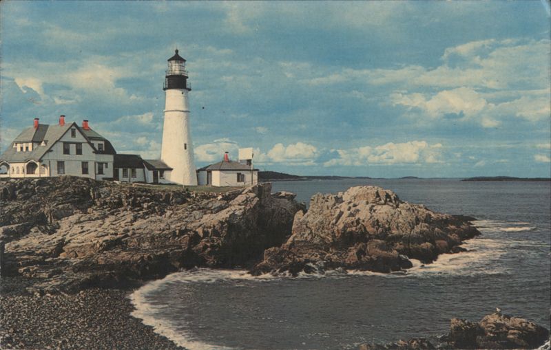 Portland Head Light, First US Lighthouse, Maine Eva Luoma