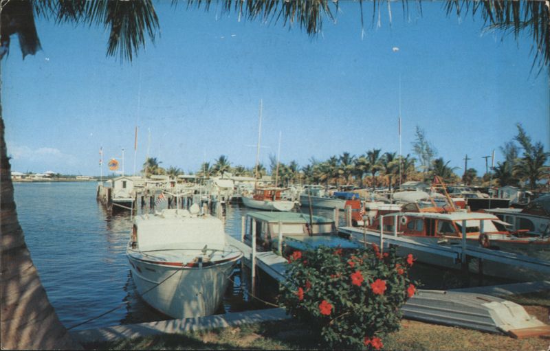 Pompano Beach Yacht Basin Florida H. W. Hannau