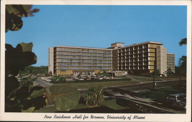 New Residence Hall for Women, University of Miami Florida