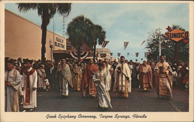 Greek Epiphany Ceremony, Tarpon Springs, Florida Ted Lagerberg