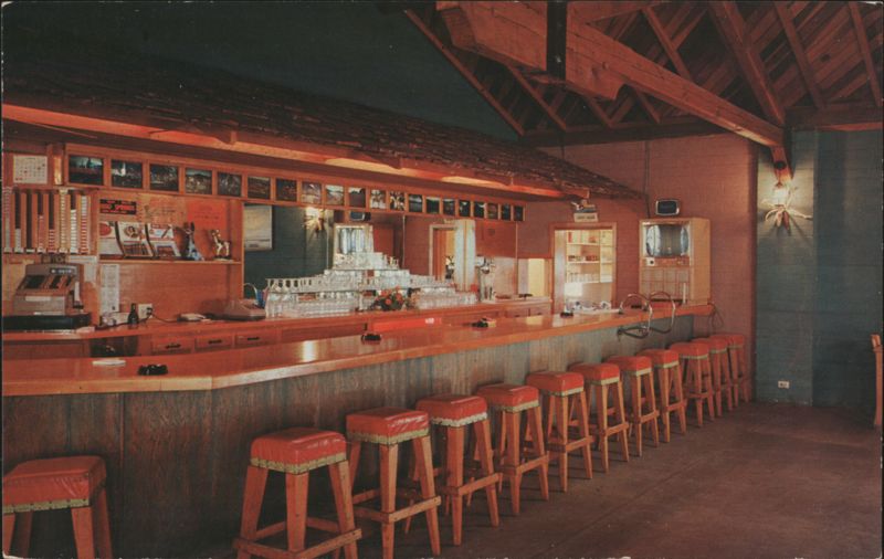 Oakvale Lodge Bar Lounge Lake Wohlford Escondido CA California