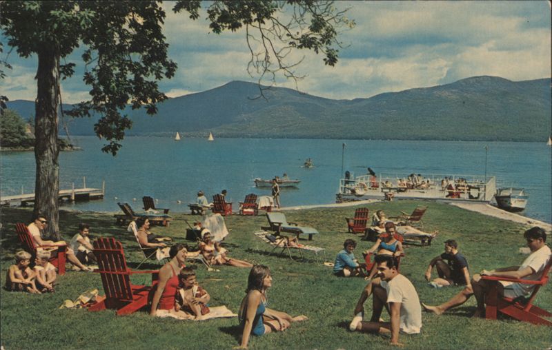 Flamingo Motel & Housekeepings, Lake George, NY Diamond Point New York