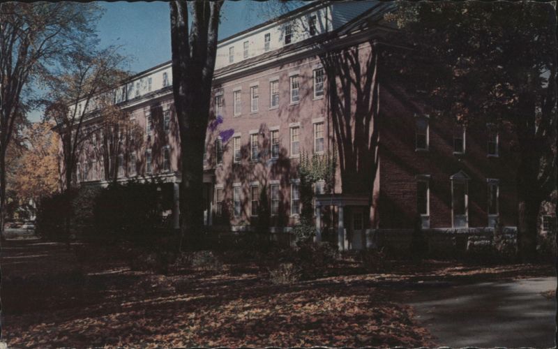 Parker Hall, Bates College, Lewiston, Maine Fred Bush