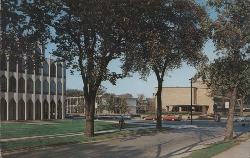 Wayne State University Campus, Detroit MI Michigan