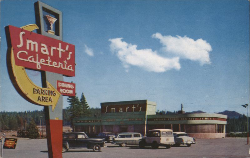 Smart's Cafeteria, Gateway to VII Winter Olympics Truckee California