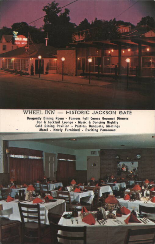 Wheel Inn, Historic Jackson Gate, Dining Room & Motel California