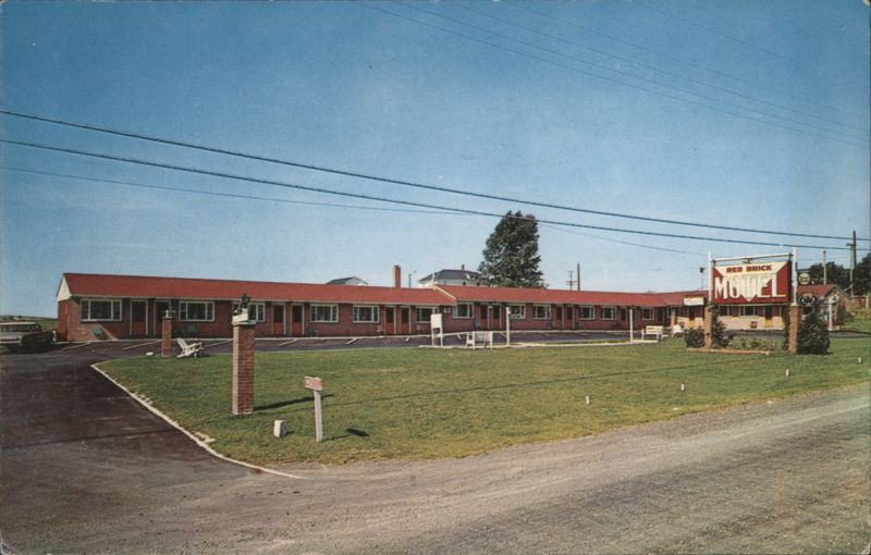 Red Brick Motel, U.S. Route 1, Caribou, Maine Roger Maconi