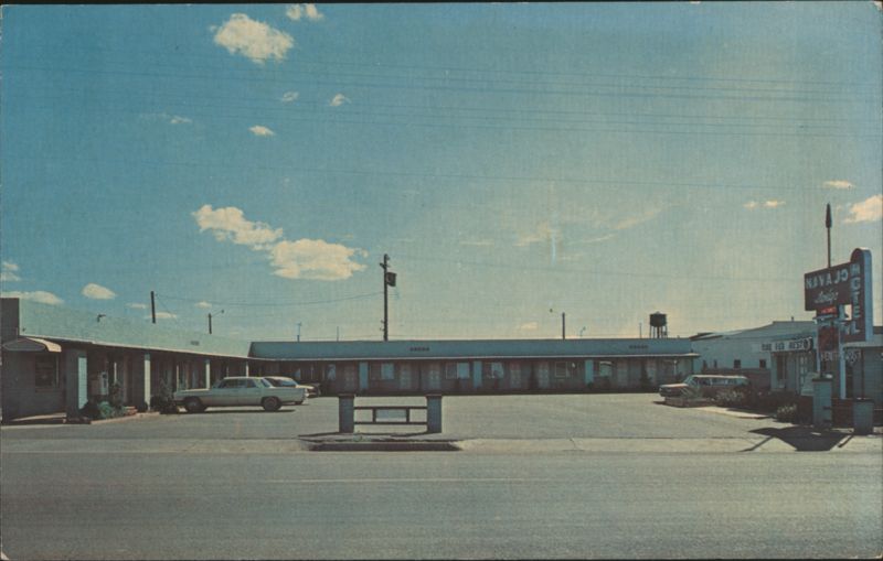 NAVAJO LODGE MOTEL, Winslow, AZ Arizona L. R. Callender