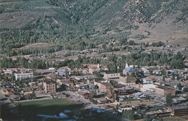 Downtown Aspen, Colorado Victorian Buildings R. C. Bishop