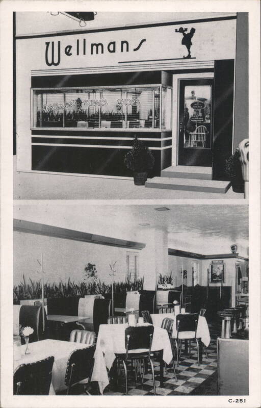 Wellman's Restaurant, Interior & Exterior Defiance Ohio