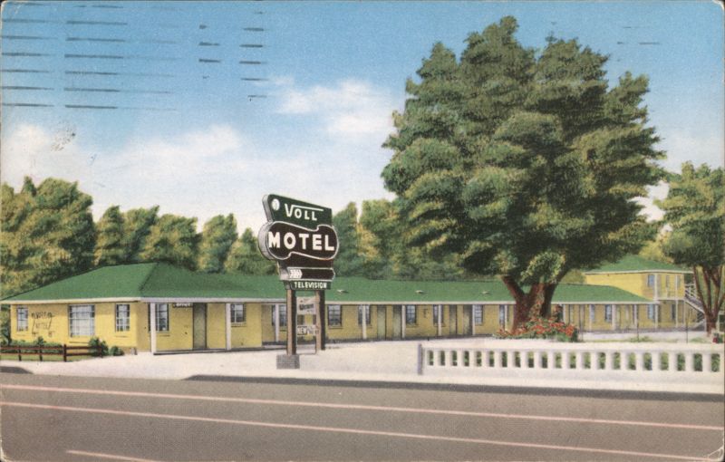 Voll Motel, Redwood Highway U.S. 101 Ukiah California