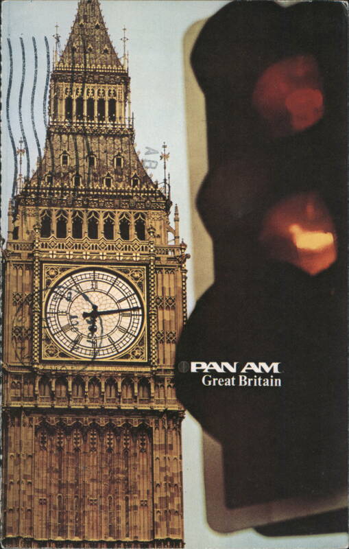 Big Ben Elizabeth Tower London Pan Am Great Britain United Kingdom
