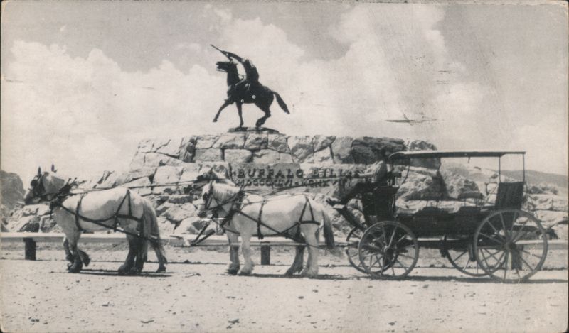Buffalo Bill's Lookout Mt. Denver CO, Horse Carriage Colorado