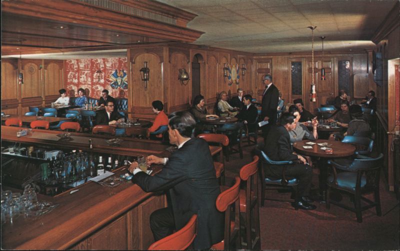 Coq d'Or Cocktail Lounge, The Drake Hotel, Chicago Illinois