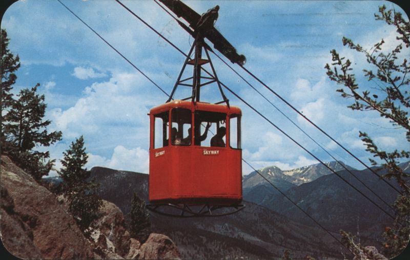 Estes Park Aerial Skyway, Prospect Mountain, Mummy Range Colorado