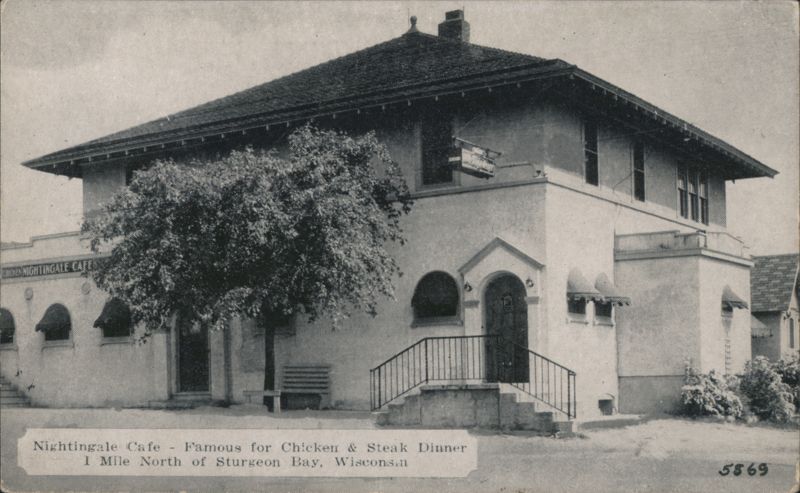 Nightingale Cafe - Famous for Chicken & Steak Dinner Sturgeon Bay Wisconsin