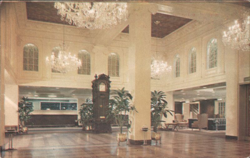 Monteleone Hotel Lobby, French Quarter New Orleans Louisiana