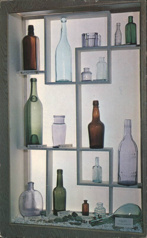 Old Bottles Display, Maturango Museum, CA California