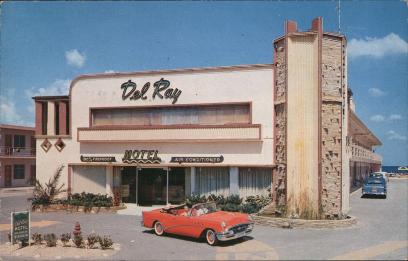 Del Ray Hotel Motel - 100% Fireproof, Air Conditioned Miami Beach Florida