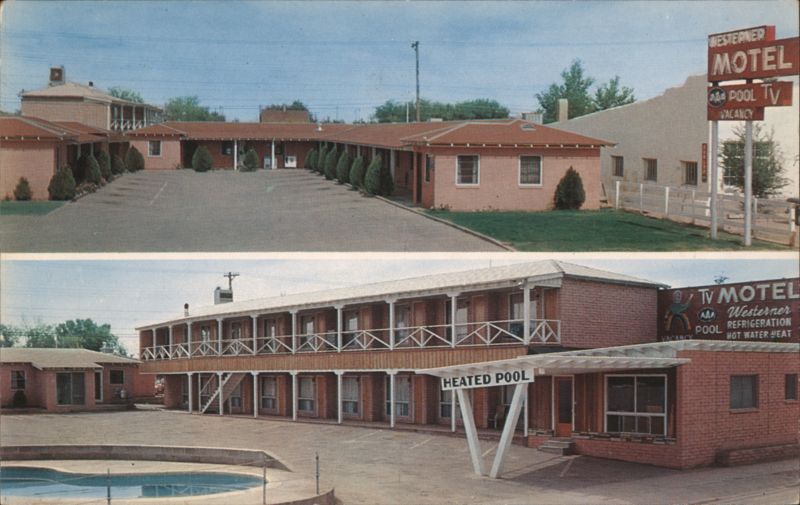 Westerner Motel, Heated Pool, TV, AC, Winslow, AZ Arizona