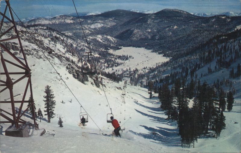 Squaw Valley Ski Resort, Lake Tahoe, 1960 Winter Olympics California