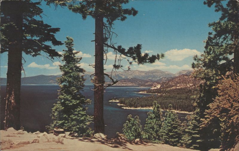 Zephyr Cove Look Out, Lake Tahoe, Cave Rock, High Sierra Nevada