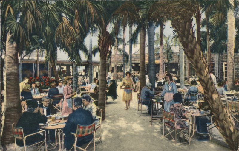 Palm Garden Restaurant, Outdoor Dining, Tropical Splendor Largo Florida