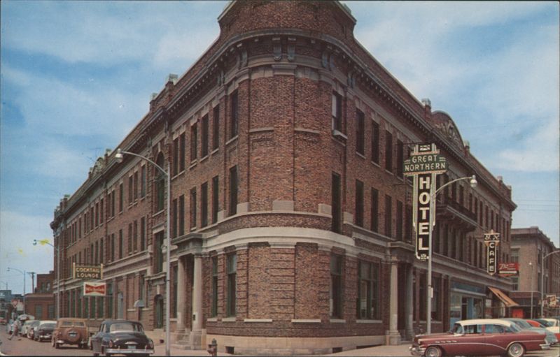 Great Northern Hotel, Devils Lake's Leading Hotel North Dakota