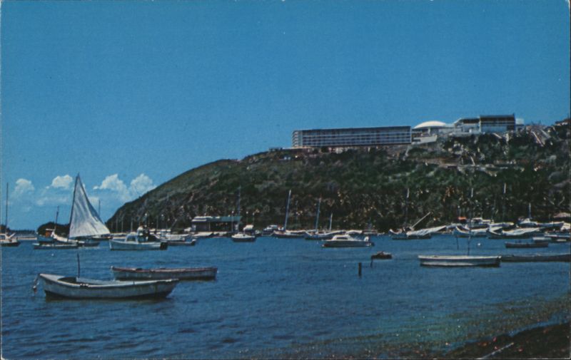 Fishing boats at Las Croabas, El Conquistador Hotel Puerto Rico