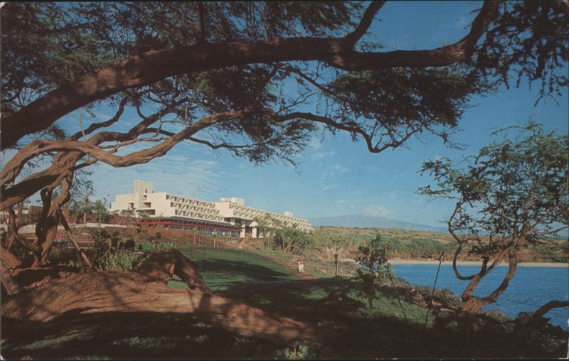 Mauna Kea Beach Hotel & Snow-capped Mauna Kea, Hawaii