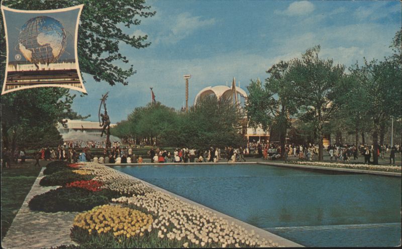 Pool of Reflections, Court of Peace, New York World's Fair