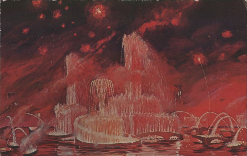 Fountain of the Planets, Pool of Industry, NY World's Fair New York City