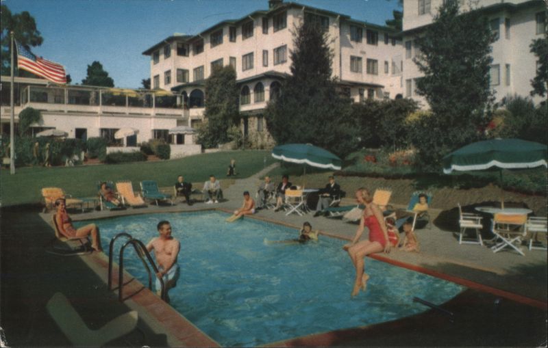 La Playa Hotel Carmel-by-the-Sea Heated Swimming Pool California