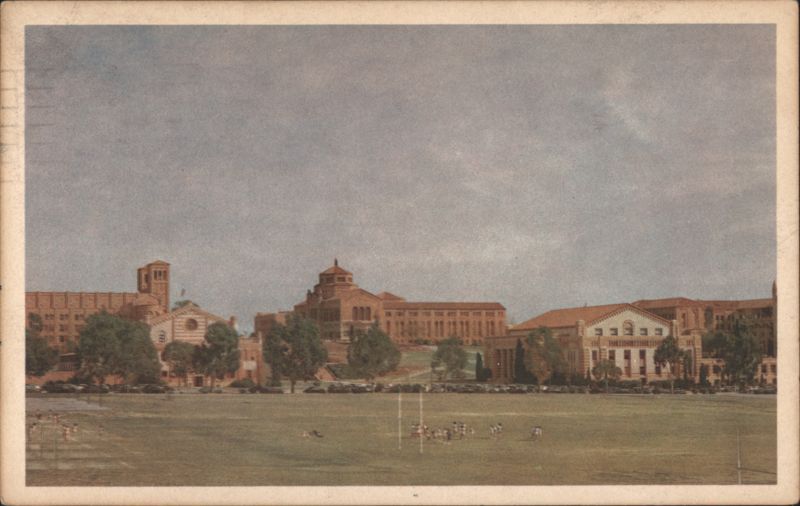UCLA University of California at Los Angeles Campus View
