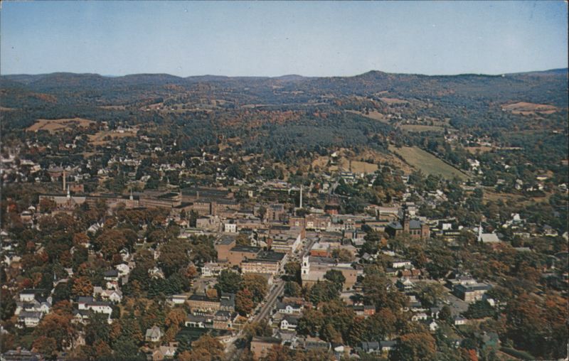 Aerial View of Claremont, New Hampshire Frank L. Forward