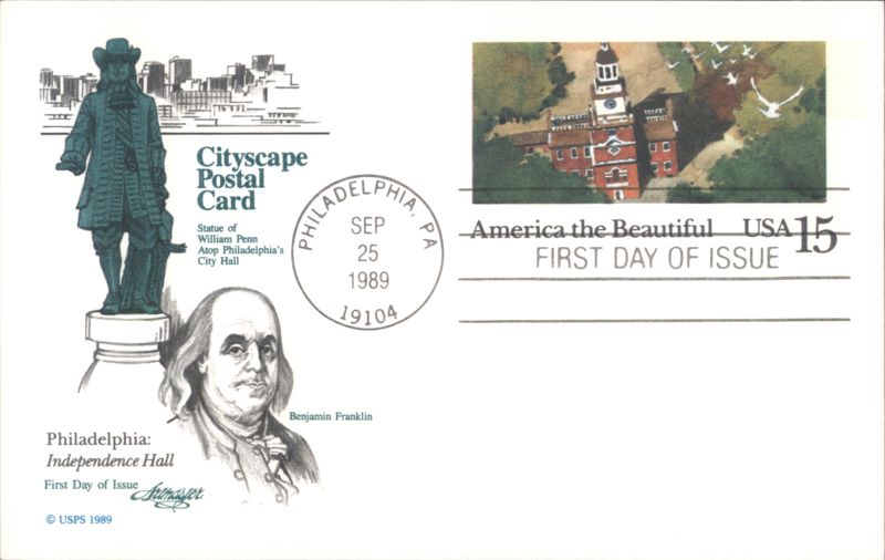 William Penn, Independence Hall, Benjamin Franklin Philadelphia Pennsylvania