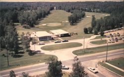 Falcon Lake MB Golf Course & Club House Aerial View Postcard