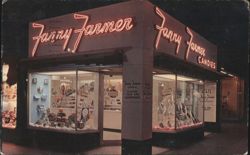 Fanny Farmer Candies Shop, Cleveland OH Postcard