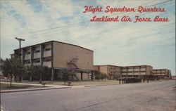 Flight Squadron Quarters Lackland Air Force Base Postcard