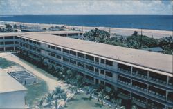 Enlisted Barracks, U. S. Naval Station, Kwajalein Postcard