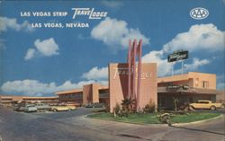 Las Vegas Strip Travelodge Postcard