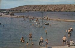 Swimming Pool, Bottomless Lakes State Park Postcard