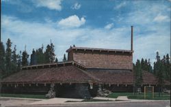 Latter Day Saints Chapel, West Yellowstone, MT Postcard